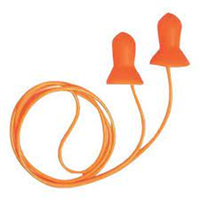 QD30 - Orange Foam Corded Quiet Reusable Earplugs