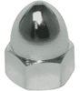 50FNCAZ/HC - 1/2-20 in. Zinc Plated High Crown Acorn Cap Nut