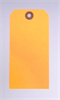 169-10-08V - 6-1/4 in. x 3-1/8 in. No. 8 Orange Paper Tag