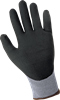 500NFT-10 - X-Large (10) Gray/Black New Foam Technology Palm Dipped Gloves