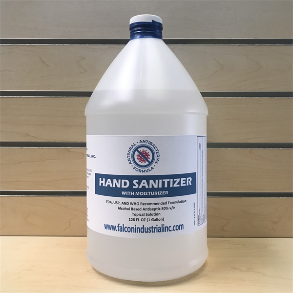 FAL-HS-4-1 - 1 Gallon Liquid Hand Sanitizer with Moisturizer