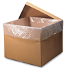 138-990 - 36 in. x 36 in. x 24 in. Gaylord Kraft Box with Cover (600-lb. Test / 82-lb. ECT)