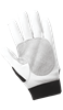 HR3008-11(2XL) - 2X-Large (11) Black/White/Gray Grain Goatskin Sports Style Gloves