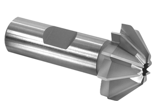 FAC075060M42T - 3/4 in. x 60 deg. TiN Coated M42 Cobalt Face Angle Chamfer Milling Cutter