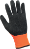 388INT-9(L) - Large (9) Hi-Vis Orange/Black Water Repellent Low Temperature Gloves
