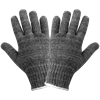 S98G-W - Women's Gray Heavy String Knit Gloves