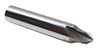 CH2560CT - 1/4 in. x 60 deg. TiN Coated Solid Carbide Single Angle Chamfer Milling Cutter