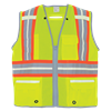 GLO-077-4XL - 4X-Large Hi-Vis Yellow/Green Photoluminescent Surveyors Safety Vest