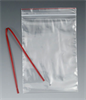 72-12 - 5 in. x 7 in. Minigrip® Red Line™ Tie-on Zipper Bag with Hang Hole