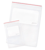 63-4-08W - 8 in. x 10 in. Minigrip® Red Line™ Write-on® Double Zipper Bag