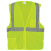 GLO-001-5XL - 5X-Large Hi-Vis Yellow/Green LW Mesh Polyester Safety Vest