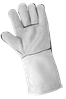 1200GE - Large (9) Gray Economy Split Cowhide Welder Gloves