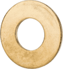37NWSFB/SMALL - 3/8 in. Small Pattern Brass Flat Washer