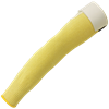 TAK18ADJSL - 18 in Yellow Cut Resistant Heavyweight TuffKut? Sleeves with Thumb Slot