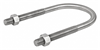 ED34200 - 5/16-18 in. Carbon Steel Zinc Plated U-Bolt