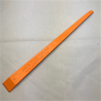 GTP530-A - 9 in. Orange Double Angle Tipped Glass Filled Nylon Scraper (JNT530A)