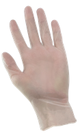 505PF-L - Large Clear Powder-Free Vinyl Disposable Gloves