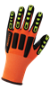 CIA520MF-10(XL) - X-Large (10) Hi-Vis Orange/Yellow with Black Impact Protection Gloves