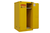 1055SDSR-50 - 34 in. x 34 in. x 66-3/8 in. Yellow 55 Gallon Self-Close Flammable Storage Cabinet