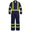 NIC08RT13-2X - 2X-Large Navy Blue FR Insulated Coverall with Reflective Trim