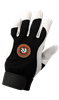 AV3008-10(XL) - X-Large (10) Black and White Premium Anti-Shock/Vibration Palm Gloves
