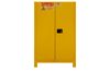1090ML-50 - 43 in. x 34 in. x 71 in. Yellow 90 Gallon 2-Door Manual Close Flammable Storage Cabinet with Legs