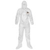 C2B414-2X - 2X-Large White ChemMax 2 Coverall Hood & Boots Bound Seam (12 per Case) 