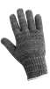 S98G - Men's Gray Heavy String Knit Gloves