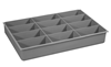 229-95-12-IND - Small Gray 12-Compartment Insert For Use With 216-95