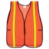 GLO-10-O-1INXL - X-Large Orange with 1 in Yellow Reflective Mesh Safety Vest
