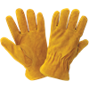 3200SRF-10(XL) - X-Large (10) Russet Split Leather Fleece Lined Gloves