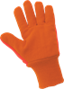 C19OCPB - One Size Hi-Vis Orange Cotton Corded Gloves with Impact Protection