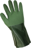 282-9(L) - Large (9) Green Mach Finish Double Nitrile Gloves