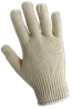 S400-W - Women's Natural Economy String Knit Polyester/Cotton Gloves