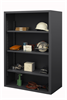 5006-3S-95 - 48 in. x 16 in. x 60 in. Gray 3-Shelf Enclosed Shelving Cabinet