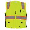 GLO-079-M - Medium Hi-Vis Yellow/Green with Orange Trim esh Surveyors Safety Vest