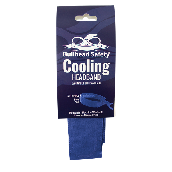 GLO-HB3 - One Size Blue Cooling Headband