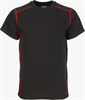 SSCAT01-MD - Medium Black High Performance FR Short Sleeve Crew Shirt