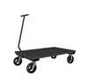 5WT-3048-LU-8MR-95 - 30 in. x 51-13/16 in. x 43-9/16 in. Gray 5th Wheel Platform Truck with Handle