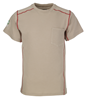 SSCAT20-MDT - Medium Tall Khaki High Performance FR Short Sleeve Crew Shirt