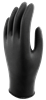 965BPF-M - Medium Black Premium Powder-Free Nitrile Disposable Gloves