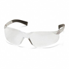 S2510SN - Clear Lens with Clear Temples Mini Ztek Scratch Resistant Safety Glasses