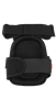 KP311G - Black and Red Non-Marring Premium Gel-Lined Knee Pads
