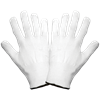 N900-8 - Medium (8) White 100% Nylon Inspectors Gloves