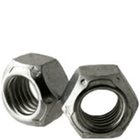 25CNIFFZ - 1/4-20 in. Grade C Zinc Plated Stover Lock Nut