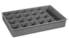 124-95-16-IND - Gray Polypropylene 16 Compartment Insert