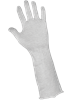 L114 - One Size Bleached White 100% Cotton Inspectors Gloves