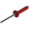 GAMD42A-RED - 1/8 x 1/8 in. Aluminum Body Aluminum Mandrel (Alum/Alum) Red Pop Rivet