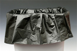 56-4-34B - 43 in. x 48 in. Clear HD Poly Liner with Star Seal