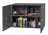 338-95 - 33-7/8 in. x 12-1/2 in. x 23-7/8 in. Gray 1-Shelf Cabinet with 4 Sections